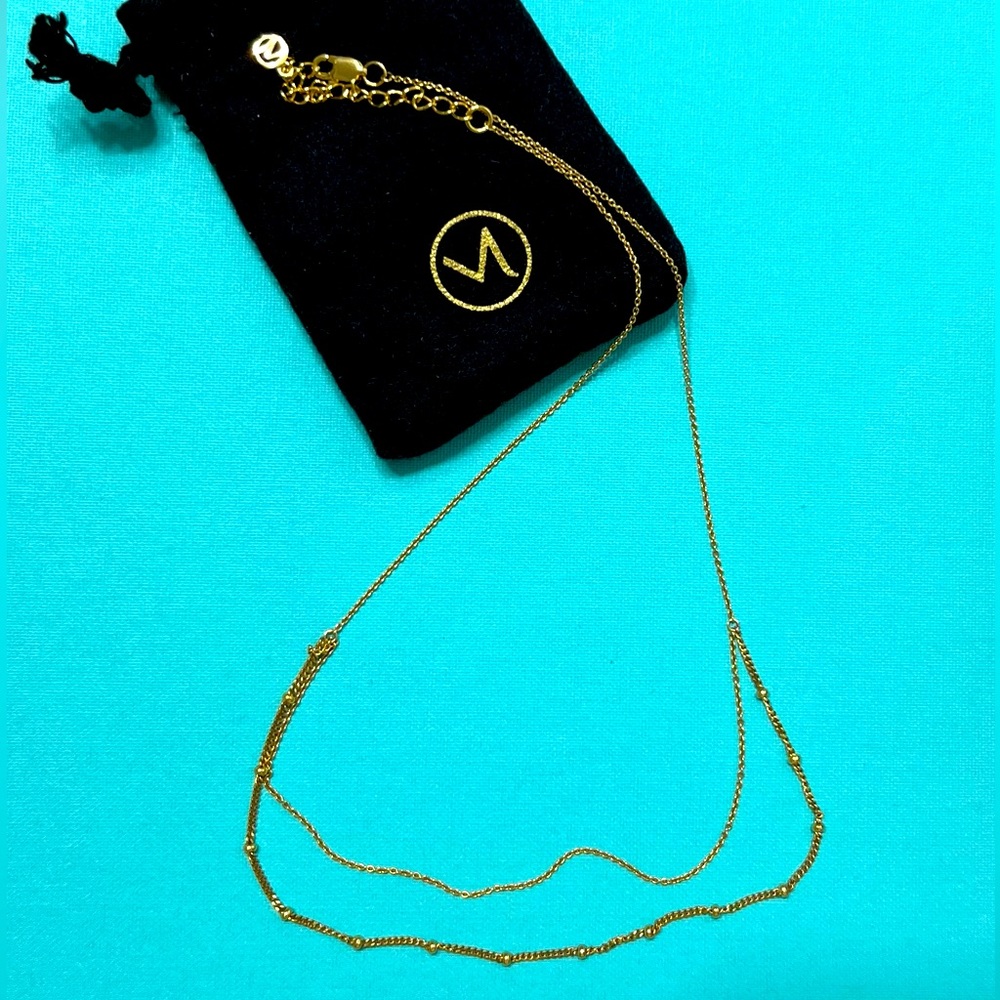 Mejuri Gold Vermeil Layered Chain Necklace